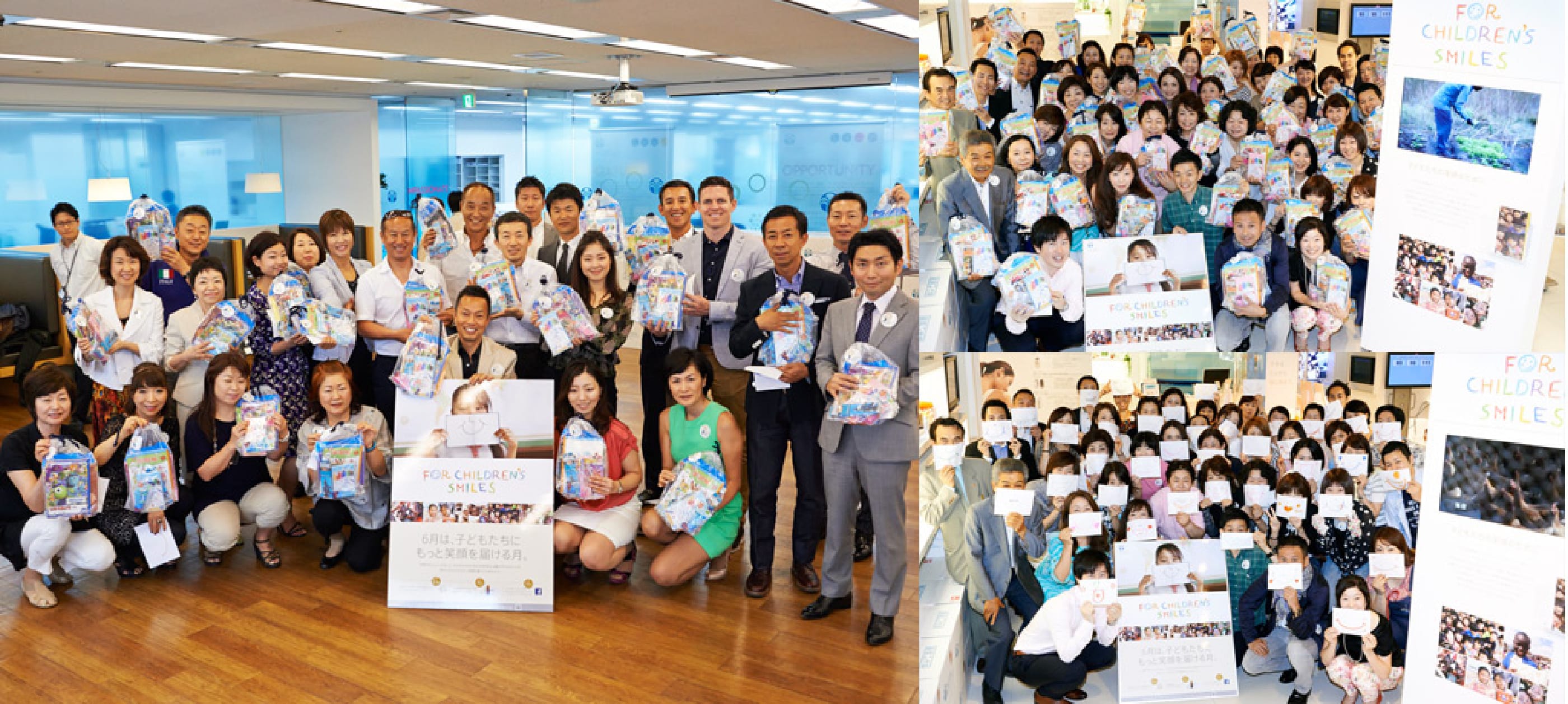 Force for Good Day 2015 開催 「学校での毎日が楽しくなりますように」3,000個の文房具セットが完成。